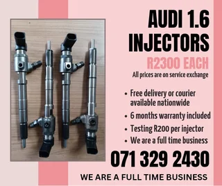 Audi 1.6 Injectors For Sale With Warranty Included
