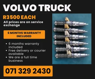 Volvo Truck Injectors For Sale With Warranty Included