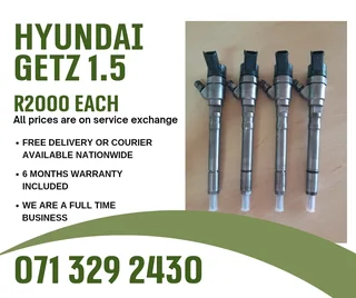 Hyundai Getz 1.5 Injectors For Sale With Warranty Included