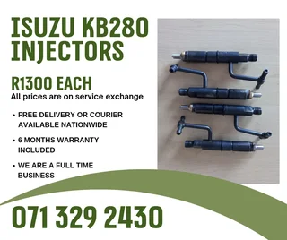 Isuzu Kb280 Injectors For Sale With Warranty