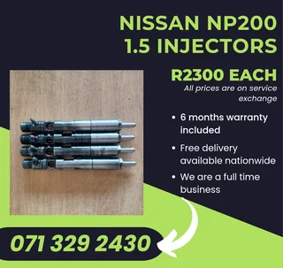 Nissan Np200 1.5 Injectors For Sale With Warranty Included