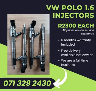 Vw Polo 1.6 Injectors For Sale With Warranty