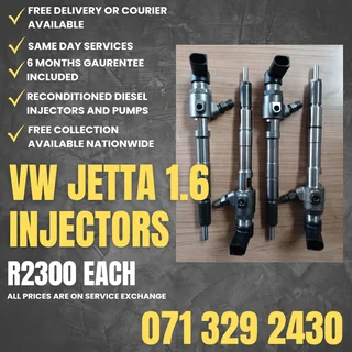 Vw Jetta 1.6 Injectors For Sale With Warranty