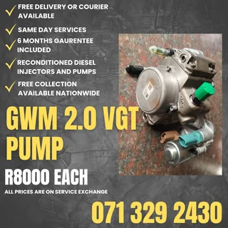 Gwm 2.0 Pump For Sale With Warranty Included