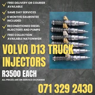 Volvo D13 Truck Injectors For Sale With Warranty Included