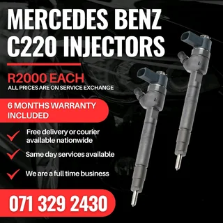 Mercedes Benz C220 Injectors For Sale With Warranty Included