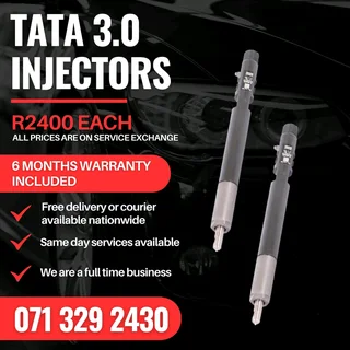 Tata 3.0 Injectors For Sale With Warranty