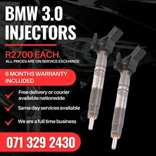 Bmw 3.0 Injectors For Sale With Warranty Included