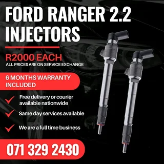 Ford Ranger 2.2 Injectors For Sale With Warranty Included