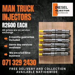 Man Truck Injectors For Sale With Warranty