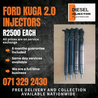 Ford Kuga 2.0 Injectors For Sale With Warranty Included