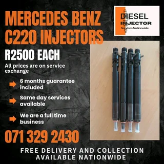 Mercedes Benz C220 Injectors For Sale With Warranty