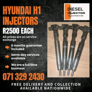 Hyundai H1 Injectors For Sale With Warranty