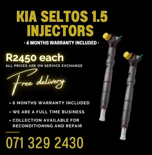Kia Seltos 1.5 Crdi Injectors For Sale With Warranty