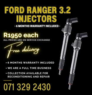 Ford Ranger 3.2 Injectors For Sale With Warranty Included