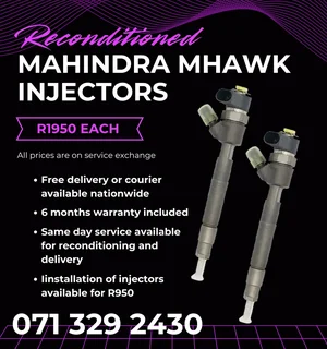 Mahindra Mhawk 2.2 Injectors For Sale With Warranty