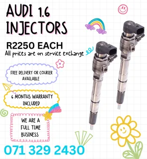 Audi 1.6 Injectors For Sale With Warranty