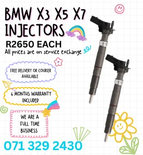 Bmw X3 X5 X7 Injectors For Sale With Warranty Included