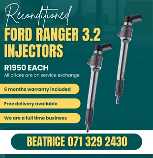Ford Ranger 3.2 Injectors For Sale With Warranty