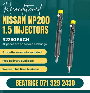 Nissan Np200 1.5 Injectors For Sale With Warranty