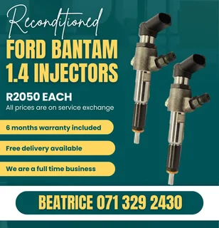 Ford Bantam 1.4 Injectors For Sale With Warranty