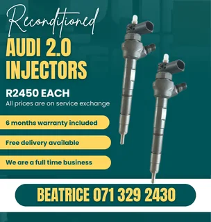 Audi 2.0 Injectors For Sale With Warranty
