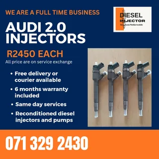 Audi 2.0 Injectors For Sale With Warranty