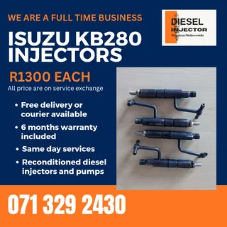 Isuzu Kb280 Injectors For Sale With Warranty