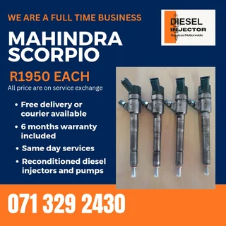 Mahindra Scorpio Injectors For Sale With Warranty