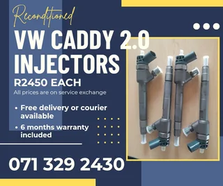 Vw Caddy 2.0 Injectors For Sale With Warranty