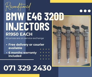 Bmw E46 320d Injectors For Sale With Warranty