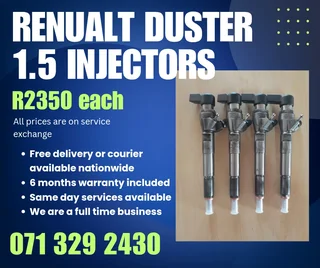 Renualt Duster 1.5 Injectors For Sale With Warranty