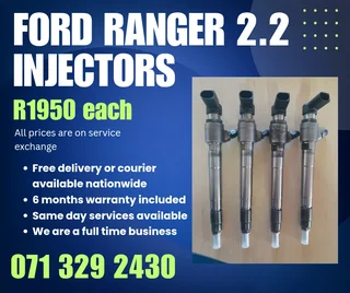Ford Ranger 2.2 Injectors For Sale With Warranty