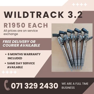 Ford Wildtrack 3.2 Injectors For Sale With Warranty Included