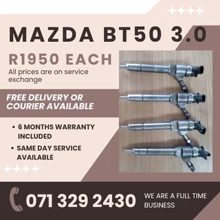 Mazda Bt50 3.0 Injectors For Sale With Warranty Included