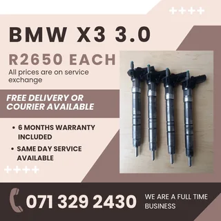 Bmw X5 3.0 Injectors For Sale With Warranty Included