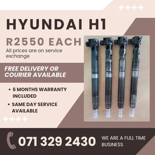 Hyundai H1 Injectors For Sale With Warranty