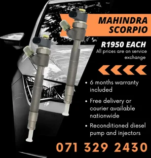 Mahindra Scorpio Injectors For Sale With Warranty