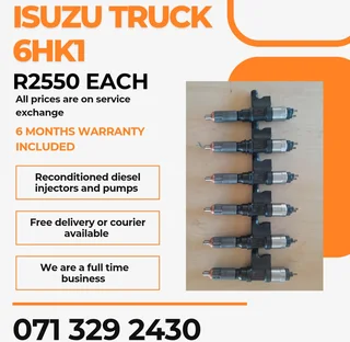 Isuzu Truck 6hk1 Injectors For Sale With Warranty