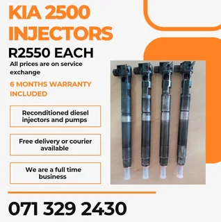 Kia R2500 Injectors For Sale With Warranty