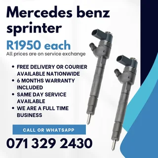 Mercedes Benz Sprinter Injectors For Sale With Warranty