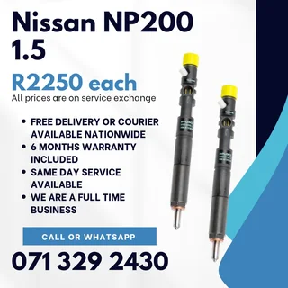 Nissan Np200 1.5 Injectors For Sale With Warranty