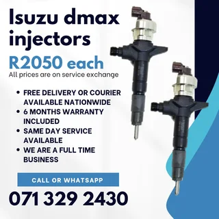 Isuzu Dmax Injectors For Sale With Warranty