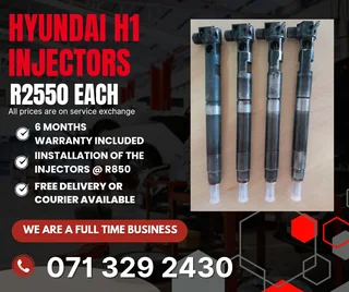 Hyundai H1 Injectors For Sale With Warranty