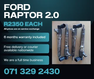 Ford Raptor 2.0 Injectors For Sale With Warranty Included