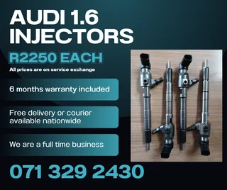 Audi 1.6 Injectors For Sale With Warranty