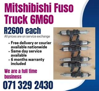 Mitshubishi Fuso Truck Injectors For Sale With Warranty