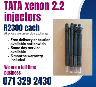 Tata Xenon 2.2 Injectors For Sale With Warranty