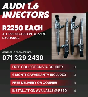 Audi 1.6 Injectors For Sale With Warranty Included