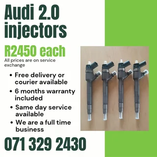 Audi 2.0 Injectors For Sale With Warranty